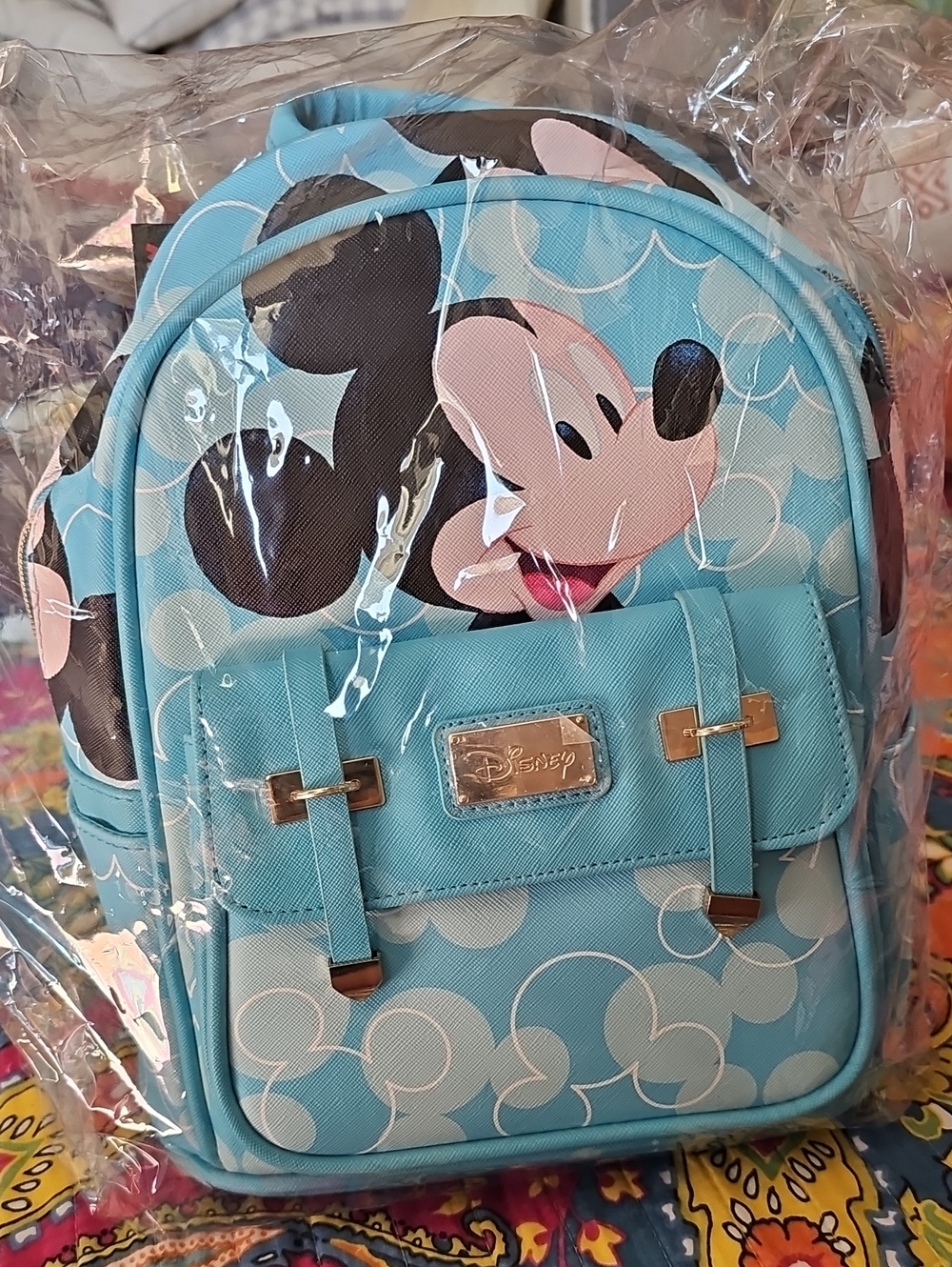Disney WondaPop Mickey Mouse Vegan Leather Backpack NWT